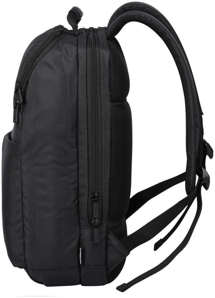 Стильный рюкзак из прочного нейлона с отделением для ноутбука до 14" Wenger Reload черного цвета 103469 modnotak фото №3
