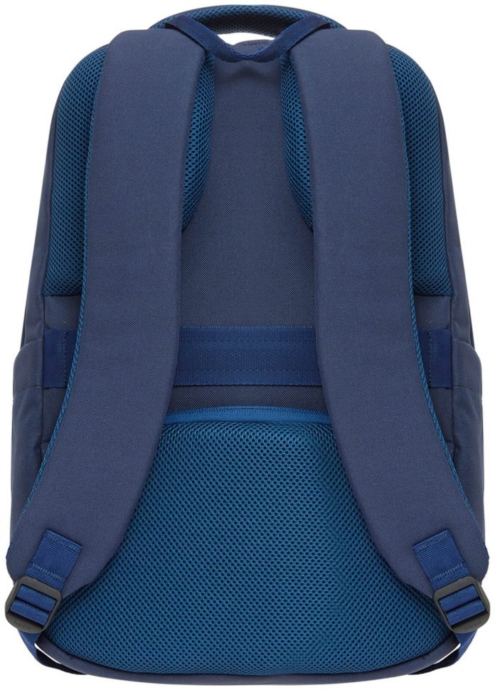 Синій чоловічий рюкзак із вологовідштовхувального текстилю на блискавці Bagland (54069) modnotak фото №9