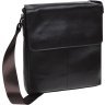 Повседневная мужская сумка на плечо из натуральной кожи коричневого цвета Borsa Leather (21921) - 1