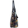 Женская кожаная сумка из натуральной кожи с цветами Desisan (19177) - 3