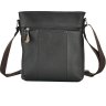 Недорога чоловіча сумка-планшет на плече з натуральної шкіри коричневого кольору TIDING BAG (21217) - 4