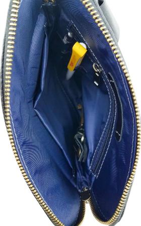 Компактна чоловіча наплечная сумка сірого кольору VATTO (11711) - 2