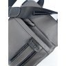 Компактная мужская наплечная сумка серого цвета VATTO (11711) - 6