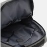 Чоловічий повсякденний рюкзак із текстилю сірого кольору під ноутбук Monsen (56469) - 5
