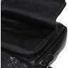 Мужская сумка-барсетка из черной кожи флотар на плечо Borsa Leather (19345) - 6