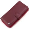 Великий бордовий жіночий гаманець із натуральної шкіри ST Leather 1767369 - 3