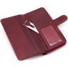 Большой бордовый женский кошелек из натуральной кожи ST Leather 1767369 - 7