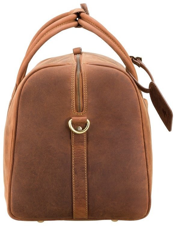 Дорожня сумка з вінтажної шкіри коричневого кольору Visconti Explorer 77369