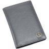 Обложка из фактурной кожи для паспорта с отделением для карточек  Hammonds Flycatcher PH602 серого цвета 107969 modnotak фото - 6