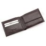 Коричневий гаманець з гладкої шкіри KARYA (0420-9) - 4