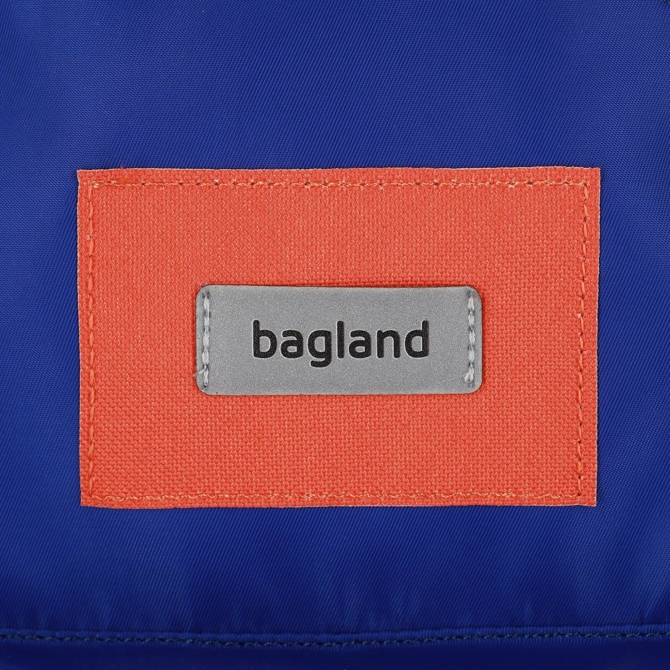 Компактный рюкзак из текстиля на каждый день Bagland 111370 синего цвета modnotak фото №6