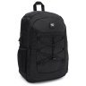 Качественный мужской рюкзак из полиэстера черного цвета Aoking 71570 - 1
