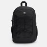 Качественный мужской рюкзак из полиэстера черного цвета Aoking 71570 - 2