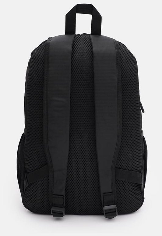 Качественный мужской рюкзак из полиэстера черного цвета Aoking 71570