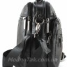 Шкіряна чоловіча сумочка чорного кольору Leather Bag Collection (10149) - 3