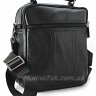 Кожаная мужская сумочка черного цвета Leather Bag Collection (10149) - 10