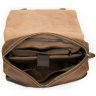 Якісний шкіряний рюкзак коричневого кольору VINTAGE STYLE (14872) - 8