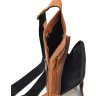 Тонкая мужская сумка-кобура из винтажной кожи рыжего цвета TARWA (19684) - 14