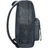 Черный рюкзак для города из текстиля на одну молнию Bagland (52770) - 3