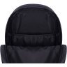 Черный рюкзак для города из текстиля на одну молнию Bagland (52770) - 9
