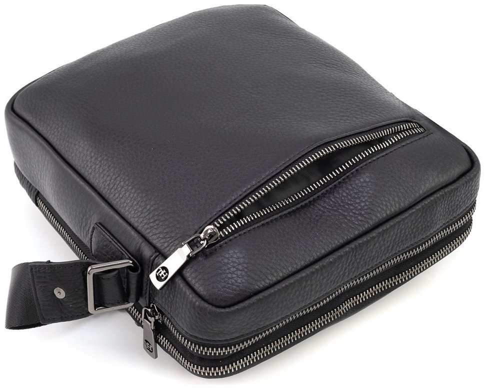 Мужская кожаная сумка с ручкой H.T Leather (10342) фото №8 Мужская кожаная сумка с ручкой H.T Leather (10342) modnotak фото №8