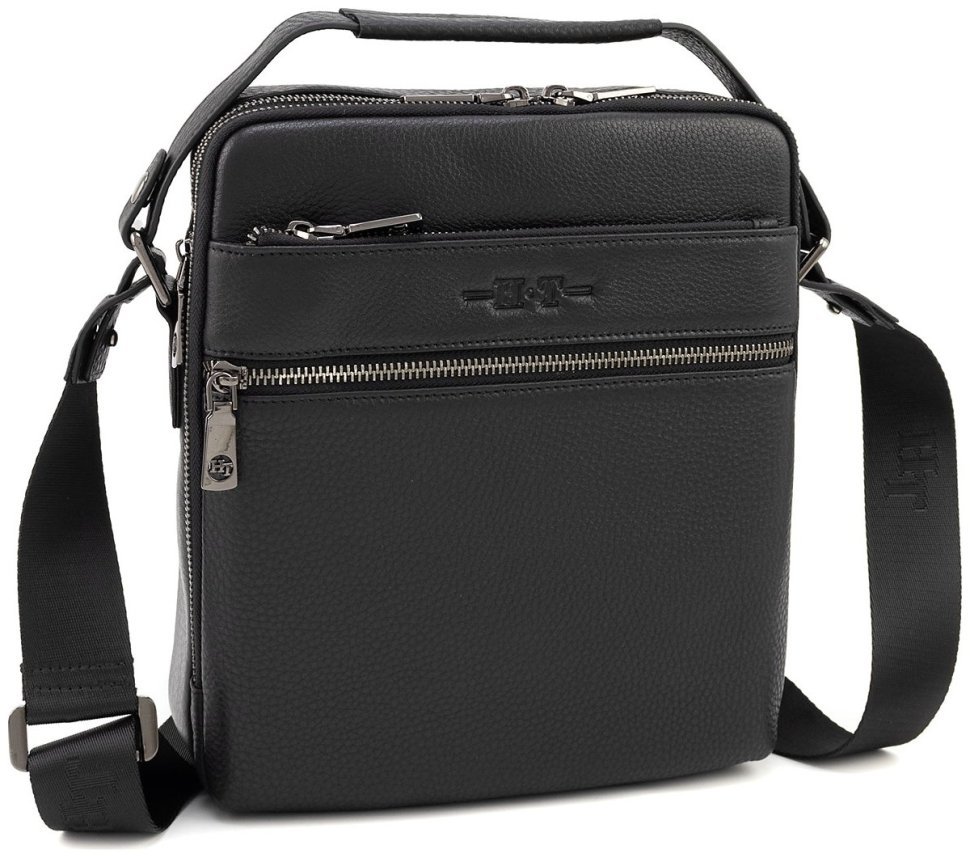 Мужская кожаная сумка с ручкой H.T Leather (10342) фото №1 Мужская кожаная сумка с ручкой H.T Leather (10342) modnotak фото №1