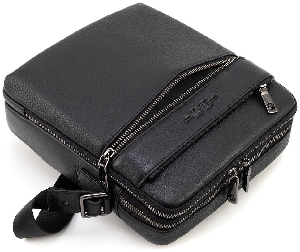 Мужская кожаная сумка с ручкой H.T Leather (10342) фото №13 Мужская кожаная сумка с ручкой H.T Leather (10342) modnotak фото №13