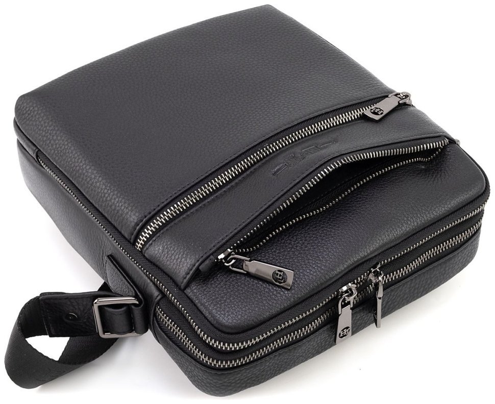 Мужская кожаная сумка с ручкой H.T Leather (10342) фото №12 Мужская кожаная сумка с ручкой H.T Leather (10342) modnotak фото №12