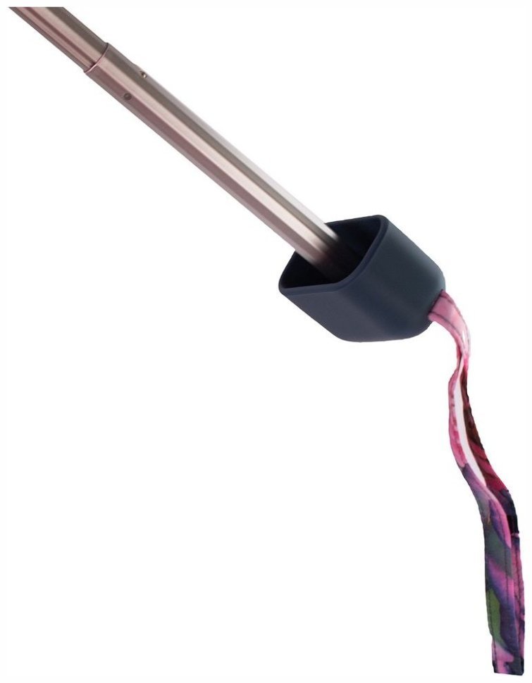 Мини-зонт женский Fulton L501 Tiny-2 Powder Rose (механика, складной, розового цвета с цветочным принтом) 93970 modnotak фото №6