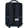 Черный мужской рюкзак из текстиля с отсеком под ноутбук Bagland (55670) - 3