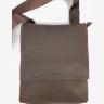 Наплечная кожаная сумка коричневого цвета VATTO (11712) - 1