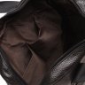Чоловіча шкіряна невелика сумка в чорному кольорі з двома ручками Borsa Leather (19302) - 8