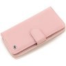 Рожевий жіночий гаманець великого розміру з натуральної шкіри ST Leather 1767370 - 3