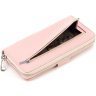 Рожевий жіночий гаманець великого розміру з натуральної шкіри ST Leather 1767370 - 5