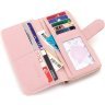 Рожевий жіночий гаманець великого розміру з натуральної шкіри ST Leather 1767370 - 6