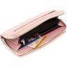 Рожевий жіночий гаманець великого розміру з натуральної шкіри ST Leather 1767370 - 10