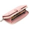 Рожевий жіночий гаманець великого розміру з натуральної шкіри ST Leather 1767370 - 11
