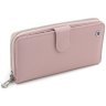 Рожевий жіночий гаманець великого розміру з натуральної шкіри ST Leather 1767370 - 1
