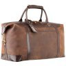 Дорожная сумка из натуральной кожи винтажного стиля в коричневом цвете Visconti Voyager 77370 - 5