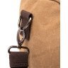 Светло-коричневая дорожная сумка из текстиля с ручками Vintage (20666)  - 3