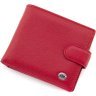 Жіночий гаманець із натуральної шкіри червоного кольору із блоком для карт ST Leather 1767470 - 1