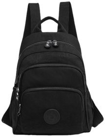 Женский текстильный рюкзак для города в черном цвете Confident 77570