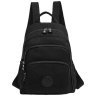 Женский текстильный рюкзак для города в черном цвете Confident 77570 - 1