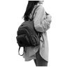 Женский текстильный рюкзак для города в черном цвете Confident 77570 - 2