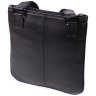 Мужская кожаная сумка планшет через плечо Tony Perotti черного цвета 108370 modnotak фото - 2