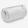 Шкіряна жіноча сумка-кроссбоді білого кольору з лямкою на плече BlankNote Cylinder 78970 - 4