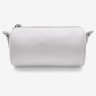 Шкіряна жіноча сумка-кроссбоді білого кольору з лямкою на плече BlankNote Cylinder 78970 - 6