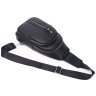 Мужская сумка рюкзак из натуральной кожи черного цвета Tiding Bag 90771 modnotak фото - 13