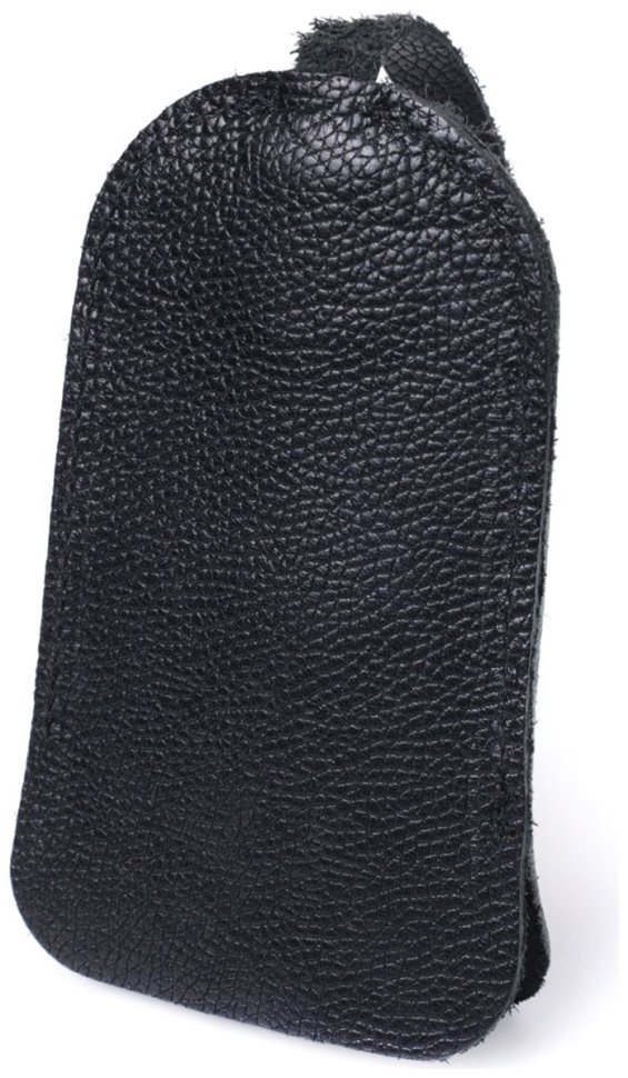 Кожаная ключница черного цвета Shvigel 90971 modnotak фото №1