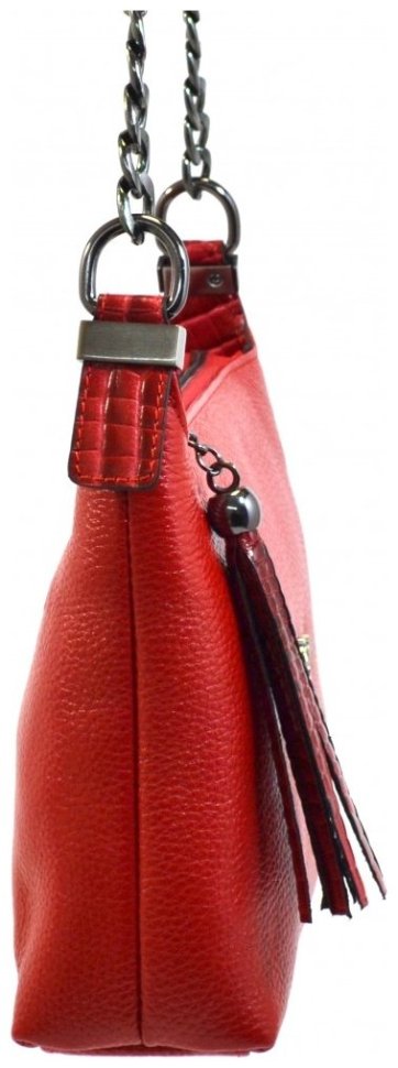 Стильная женская сумка из натуральной фактурной кожи Desisan 81071 modnotak фото №3